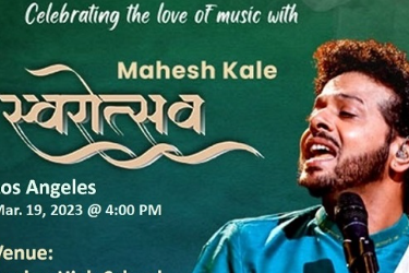 Swarostav - Mahesh Kale Concert 2023 in Los Angeles in Long Beach, CA