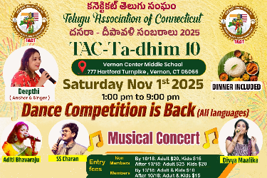 Tac-ta-dhim 10 (dasara - Diwali Celebrations 2025)