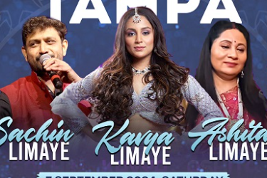 Tampa "Chogada Tara" The Garba of Gujarat Live with Kavya Limaye & Sachin Limaye (Laxmi Vilas Palace) in Tampa, FL