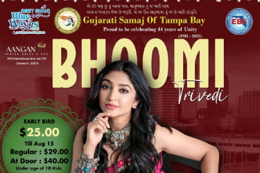 Bhoomi Trivedi Garba Festival 2025 in Tampa in Brandon, FL