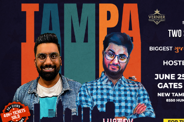 TAMPA: The Comedy Factory Show by Manan Desai and Chirayu Mistry in Tampa, FL