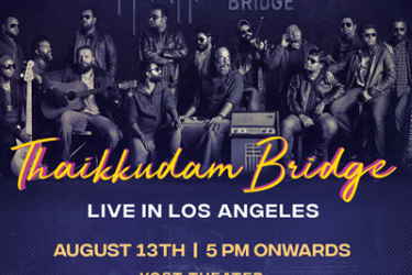 Thaikkudam Bridge Live Concert in Los Angeles in Santa Ana, CA