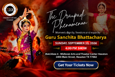 The Draupadi Phenomenon 2026 - 4 PM Show in Houston, TX