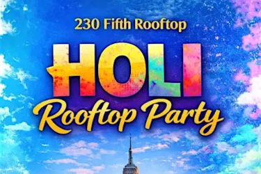 The Annual Holi Rooftop Party , New York, NY