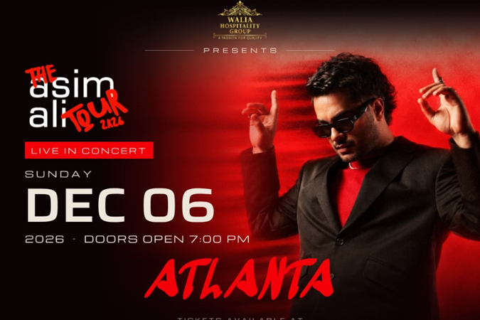 The Asim Ali Tour 2026 Live In Atlanta