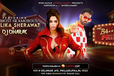 The Ba***ds of Philly, Bollywood Party Feat DJ. Dharak and Mallika Sherawat