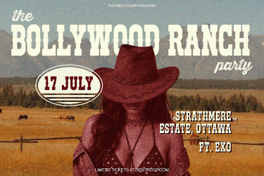 The Bollywood Ranch Party in , ON