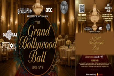 THE GRAND BOLLYWOOD BALL 2026 NYE in IOWA in West Des Moines, IA