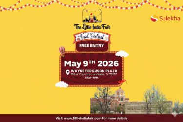 The Littel India Fair Food Festival in Dallas in Lewisville, TX