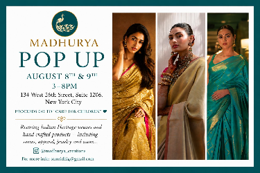 The Sarees/Suits/Jewellery You've Seen on Red Carpets - Madhurya Heritage Trunk Show | New York City | Free Entry in New York, NY