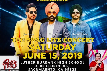 The Swag Live In Concert - Sacramento in Sacramento, CA