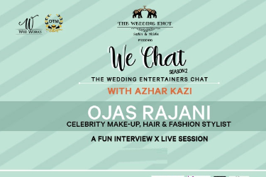 The WE Chat show with Ojas Rajani & Azhar Kazi in , 