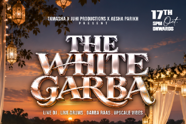 The White Garba Ft. Dj Axar At Lake Chateau - New Jersey Indian event on Sat, Oct 17