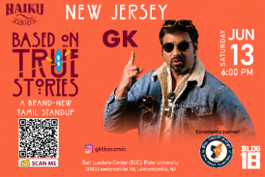 GK - Tamil Standup Comedy | Based on True Stories in Lawrence Township, NJ
