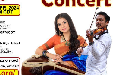Kaushiki Chakraborty : Thumari - Thillana Concert 2024 in Glen Ellyn, IL