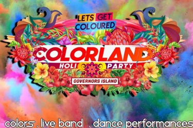 governors island holi party