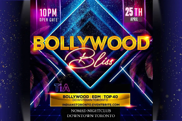 Book Tickets for  Bollywood Bliss - An Upscale Exclusive Affair | Season Finale | Toronto  in Toronto, ON