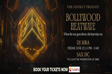 Bollywood Heatwave 2026 | Bollywood Night at SAX DC Washington DC in Washington, DC