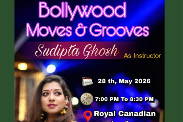 Book Tickets for  Bollywood Moves & Grooves with Sudipta Ghosh in Mississauga, ON