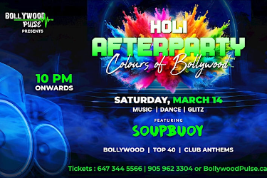 Book Tickets for  Bollywood Pulse - Holi After Party in Mississauga, ON