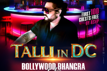 D.C. TALLI BOLLYWOOD SATURDAYS FT. DJ BROWNY AT KOI NIGHTCLUB in Washington, DC