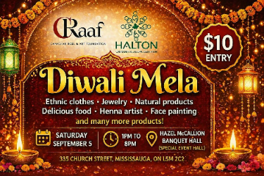 Book Tickets for  Diwali Mela by Craaf & HCCA in Mississauga, ON