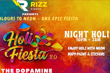 Book Tickets for  HOLI FIESTA 2.0 | FROM COLOURS TO NEON - ONE EPIC FIESTA | BOLLYWOOD PARTY in Toronto, ON