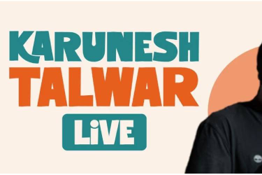 Book Tickets for  Karunesh Talwar Live in Toronto in Toronto, ON