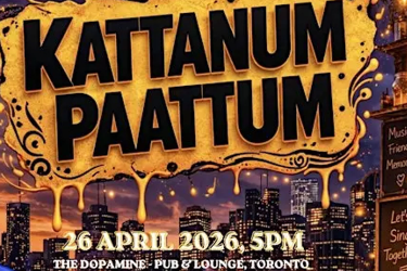 Book Tickets for  Kattanum Pattum – Mallu Jamming Night Toronto in Toronto, ON