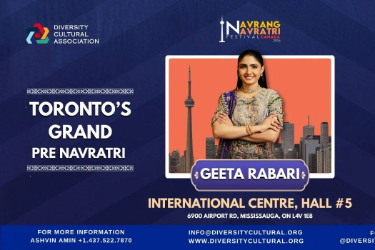 Book Tickets for  Navrang Navratri Festival Canada 2026 With Geeta Rabari - SUNDAY 6th September, 2026 in Mississauga, ON