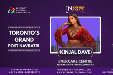 Book Tickets for  Navrang Navratri Festival Canada 2026 With Kinjal Dave - SATURDAY 24th October, 2026 in Toronto, ON