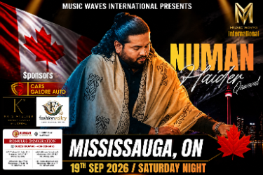 Book Tickets for  Numan Haider Qawwal Live in Mississauga in Mississauga, ON
