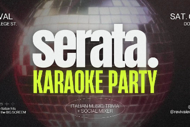 Book Tickets for  Serata Karaoke: An Italian Night Out in Toronto in Toronto, ON
