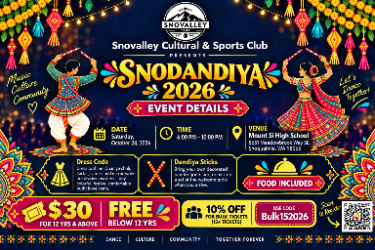 Snoqualmie Valley SnoDandiya 2026 in Snoqualmie, WA
