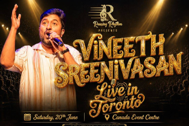 Toronto – Vineeth Sreenivasan Live in Whitby, ON