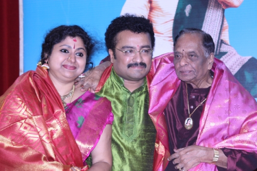Tribute to Dr. M Balamuralikrishna   -   Dr. K.  Krishna Kumar  & Binni Krishna Kumar in Morrisville, PA