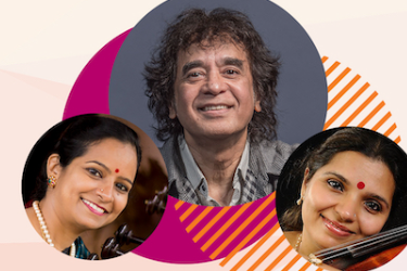 Zakir Hussain of Tabla Concert in Washington, DC