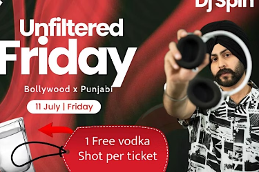 Unfiltered Friday | Punjabi X Bollywood | Dj Spin - 1 Free Vodka Shot in , ON