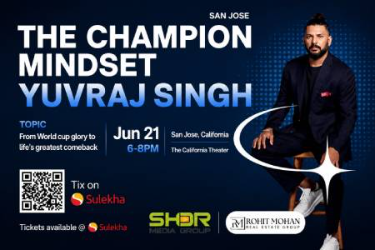 Up Close & Personal with Cricket Legend Yuvraj Singh in San Jose, CA