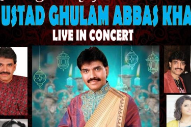 USTAD GHULAM ABBAS KHAN LIVE IN CONCERT in Norwalk, CA