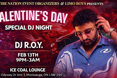 Valentine’s Bollywood Night ft. DJ R.O.Y. | Ice Coal Lounge Mississauga, Shelton, CT