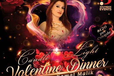 Valentines Party with Singer Komal Malik in Sacramento, CA