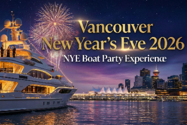 Vancouver New Year’s Eve 2026 | NYE Boat Party Experience in Vancouver, BC