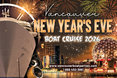 Vancouver New Years Eve Boat Party Cruise 2026: On the Water in Vancouver, BC