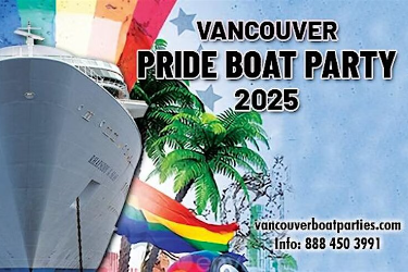 Vancouver Pride Boat Party 2025 | Things To Do Pride Weekend in , BC