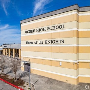 Ocoee High School in 1925  Crown Point Pkwy, Ocoee