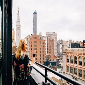 The Sentry Flatiron, 37 W 24th St 18th Floor, inside Hotel Henri, New York 