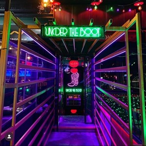 Under the boot in 116 Newark Avenue, Jersey City