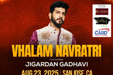 Vhalam Navratri with Jigardan Gadhavi - Garba & Dandiya Event 2025 in San Jose, CA