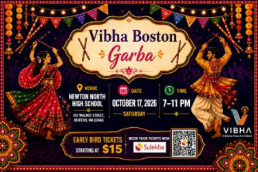 Vibha Boston Garba - Boston Indian event on Sat, Oct 17